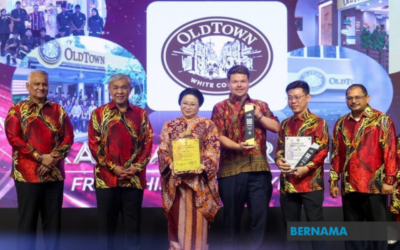 Oldtown White Coffee raih Anugerah Francais Terbaik