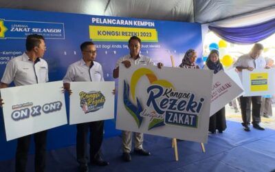 LZS aktifkan lagi Kempen Kongsi Rezeki dengan Zakat akhir tahun.