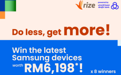 Rize EXTENDS Do Less, Get More Contest to encourage more winners