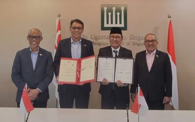 Singapura, Indonesia Meterai Perjanjian MOU Untuk Memperluas Pasaran Halal