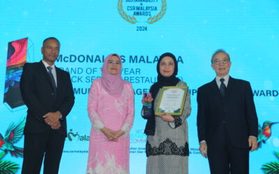 McDonald’s Malaysia Receives 6th Consecutive CSR Award
