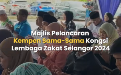Masjid Pelancaran Kempen Sama-Sama Kongsi Lembaga Zakat Selangor 2024