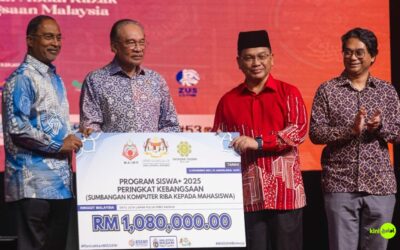 RM1.08 juta untuk pendidikan asnaf
