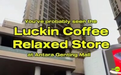 This time, Luckin Coffee really takes it to the sky!
