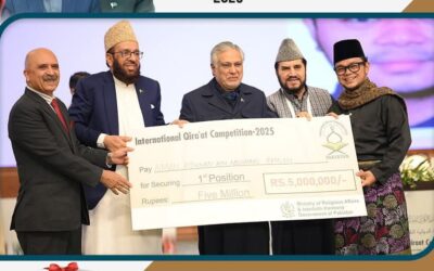 Aiman Ridhwan dari Malaysia Juara Pertandingan Qira’at Antarabangsa Pakistan