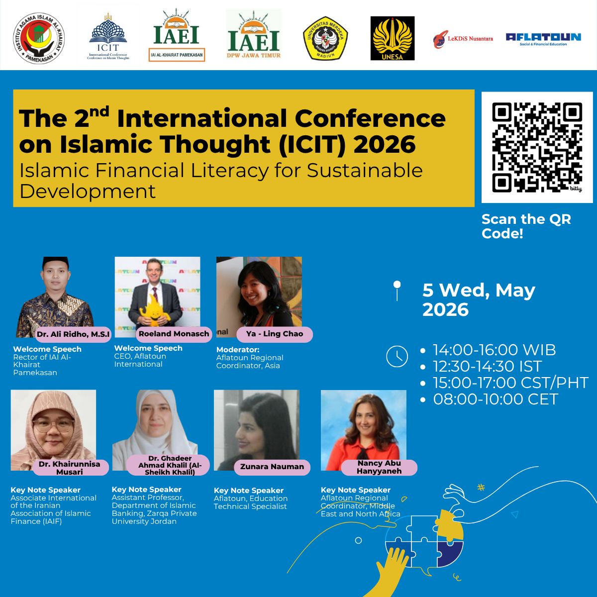 We’re excited to be part of the 2nd International Conference on Islamic Thought…