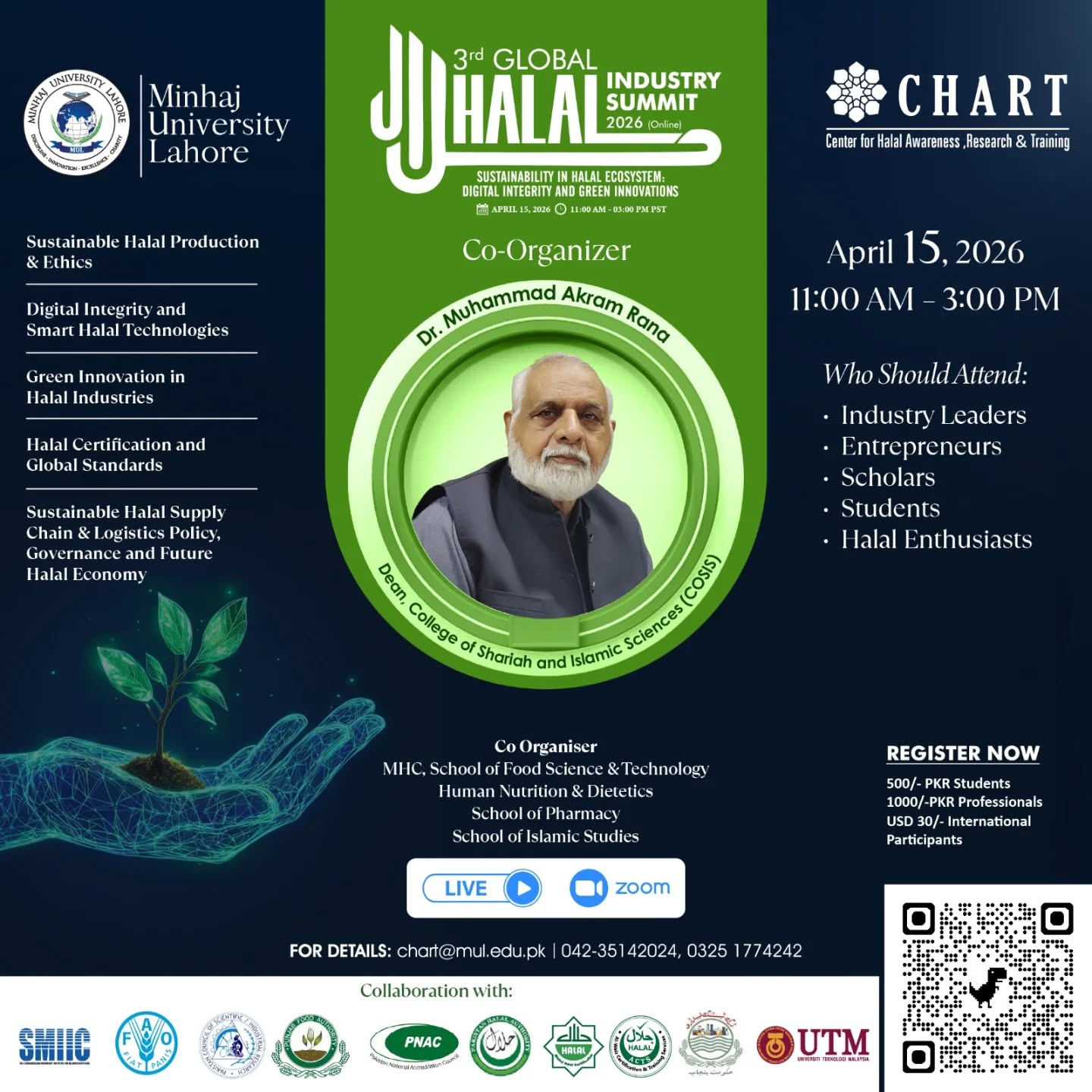 Co-Organizer – 3rd Global Halal Industry Summit 2026 The Centre for Halal…