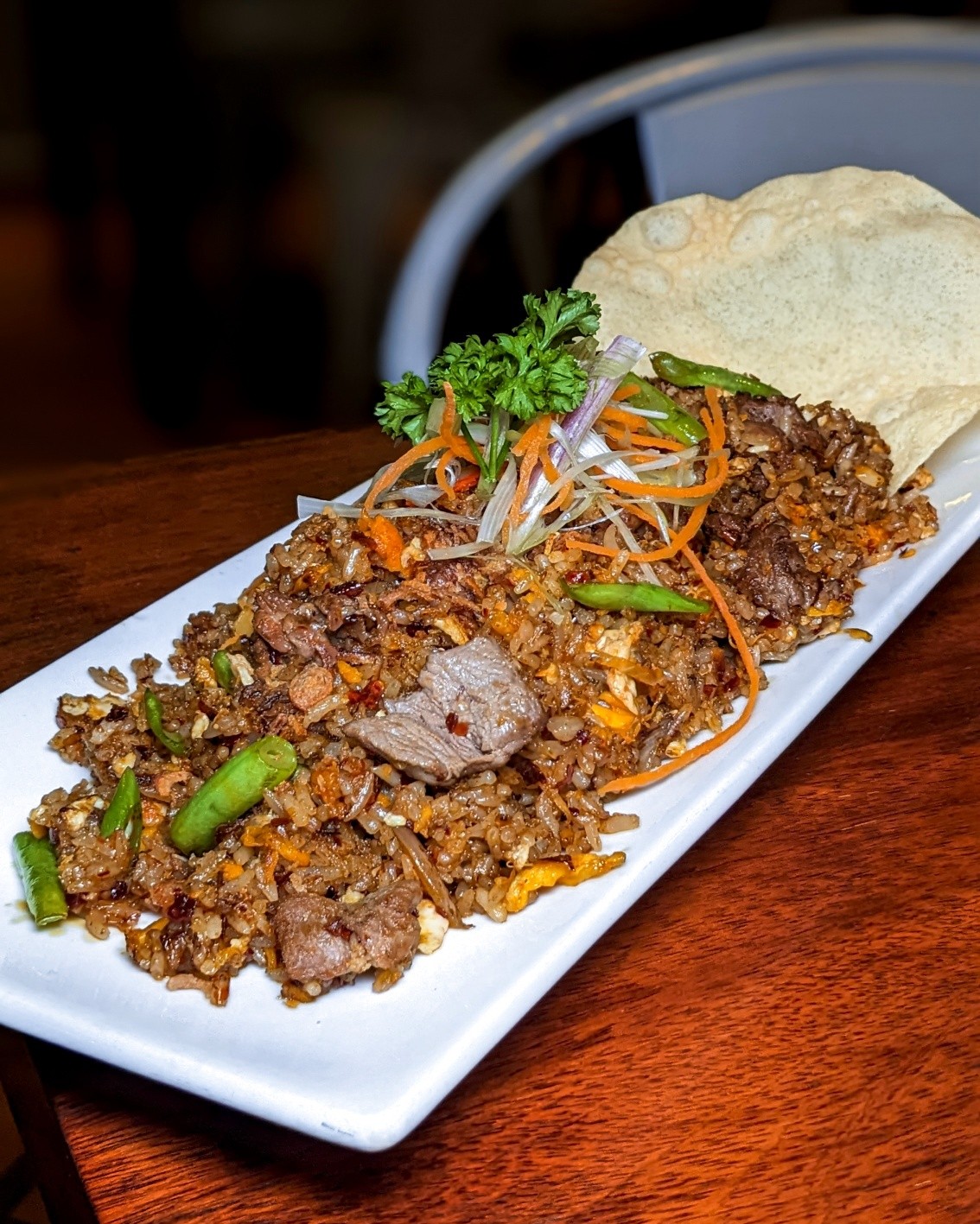 When you don’t know what to order… this is the one 😌 Our Beef Fried Rice is…