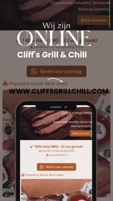 🔥 Goed nieuws! Onze website is live 🔥 Bestellen was nog nooit zo makkelijk……