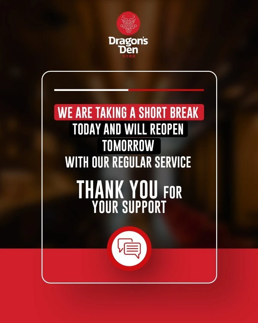 We’re taking a short break today ✨ Our doors will reopen tomorrow with the same…