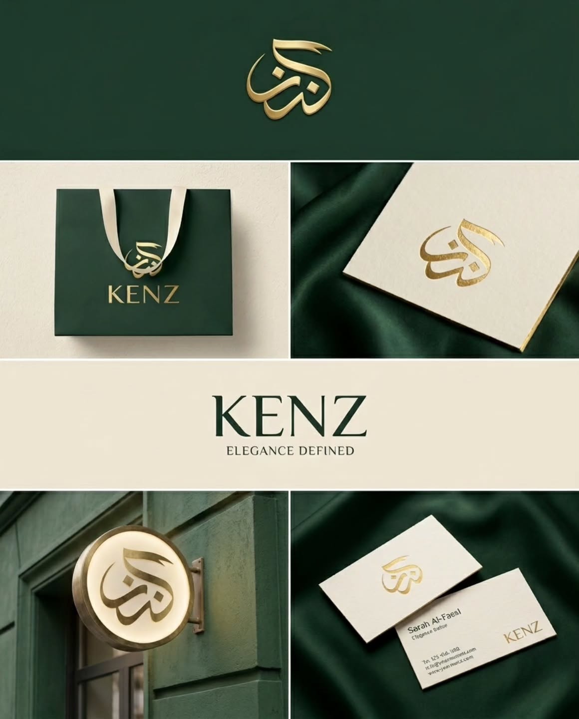 Modern Islamic logo for serious Muslim brands. Professional. Clean. Impactful…