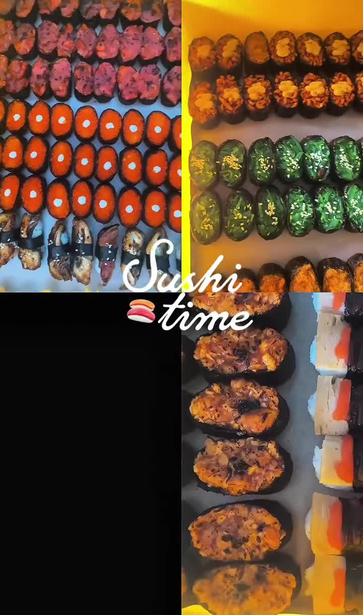 Sushi fresh dibuat hari ni! 🍣 Rasa premium, Sushi + kicap + wasabi = bahagia…