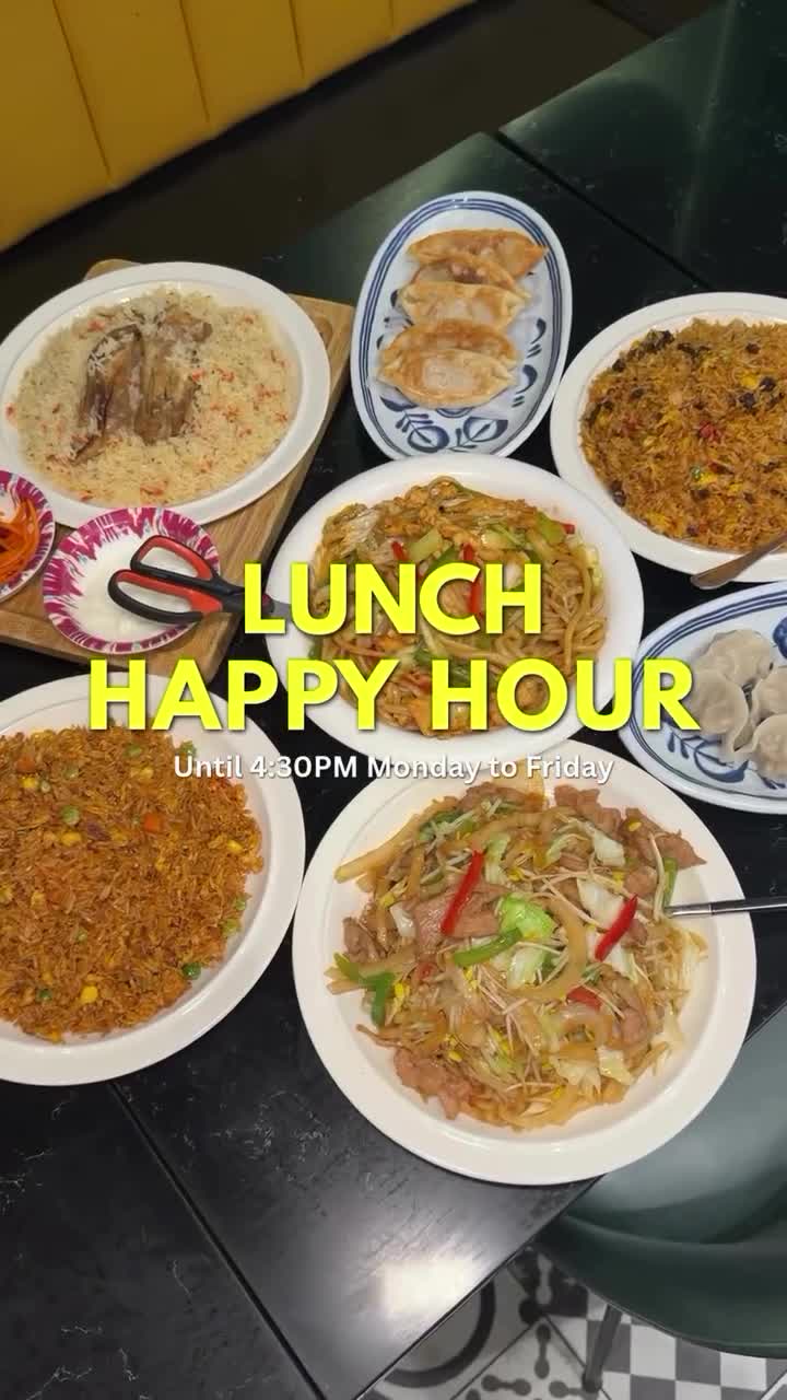 🔥Happy Hour Stir-Fried Hand-Pulled Noodles (Chicken) NOW $10.99 Was $19.49…