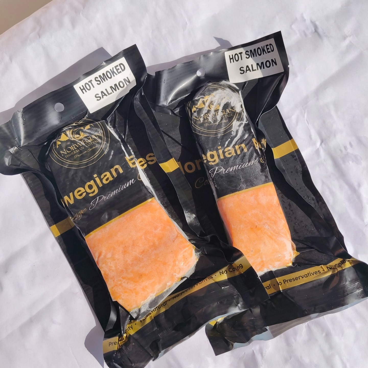 From our smokehouse to your table — Hot Smoked Salmon, ready-to-eat with…