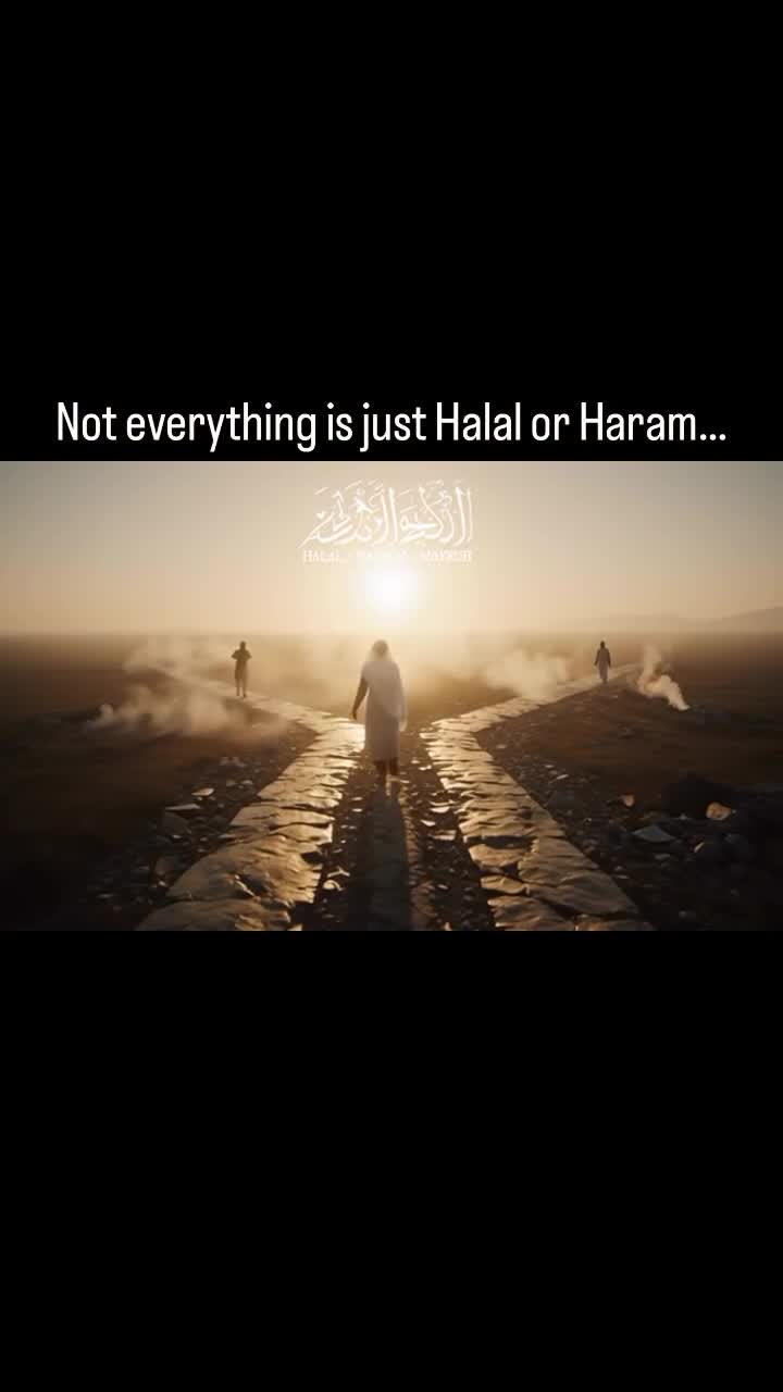 Not everything in life is black and white. We all know halal, what is clearly…