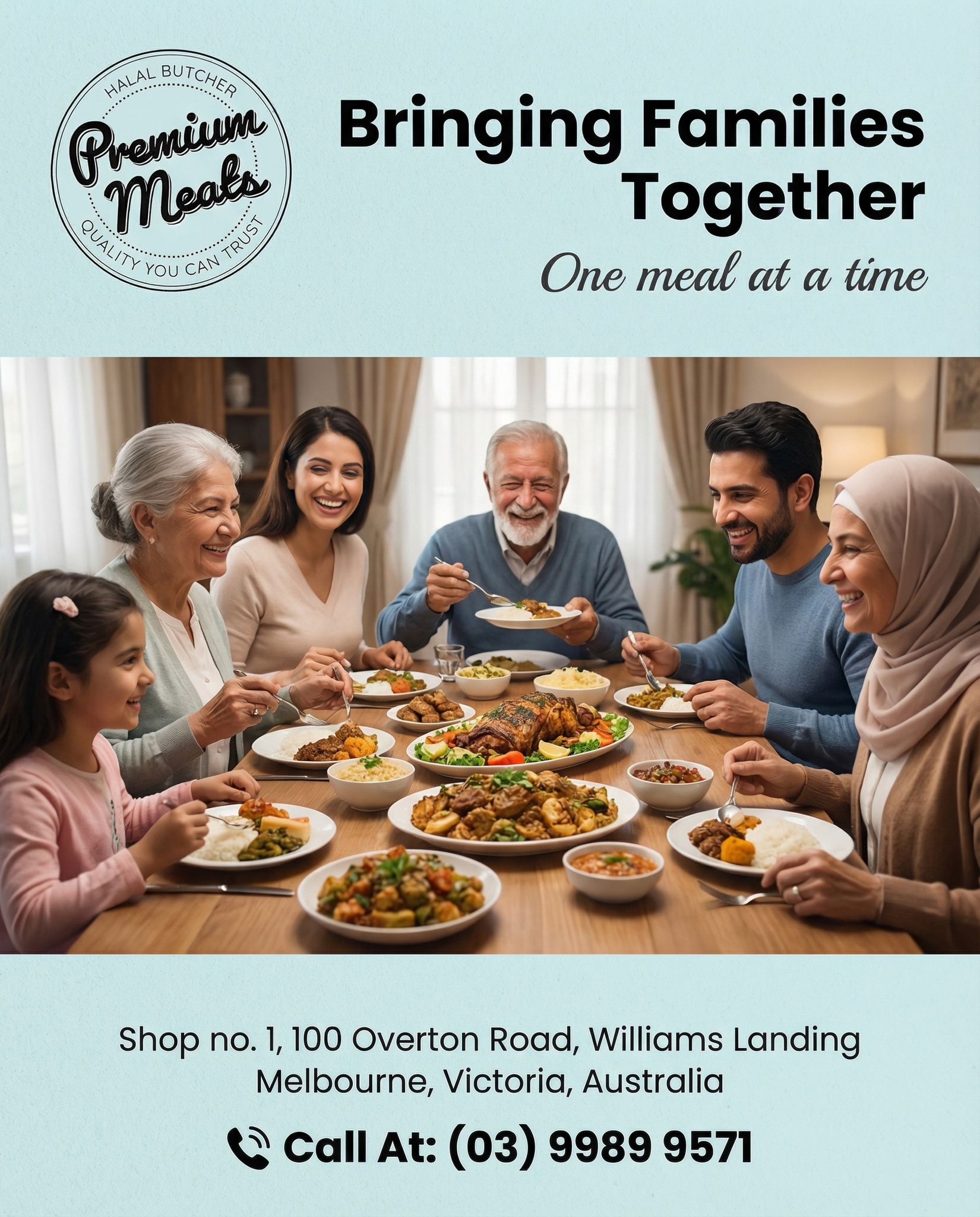 Nothing brings a family together like a delicious, home cooked meal. We provide…