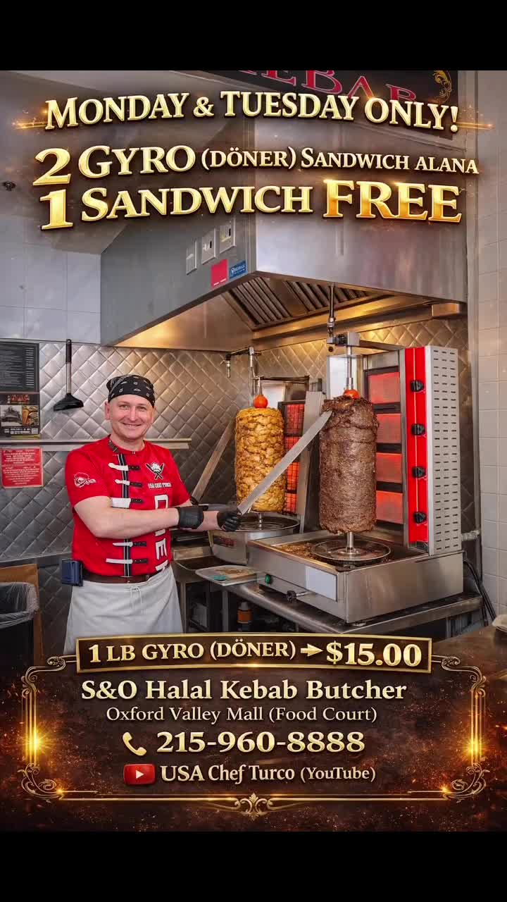 #philadelphia #oxfordvalley #oxfordvalleymall #halalfood #halalmeat #halal…