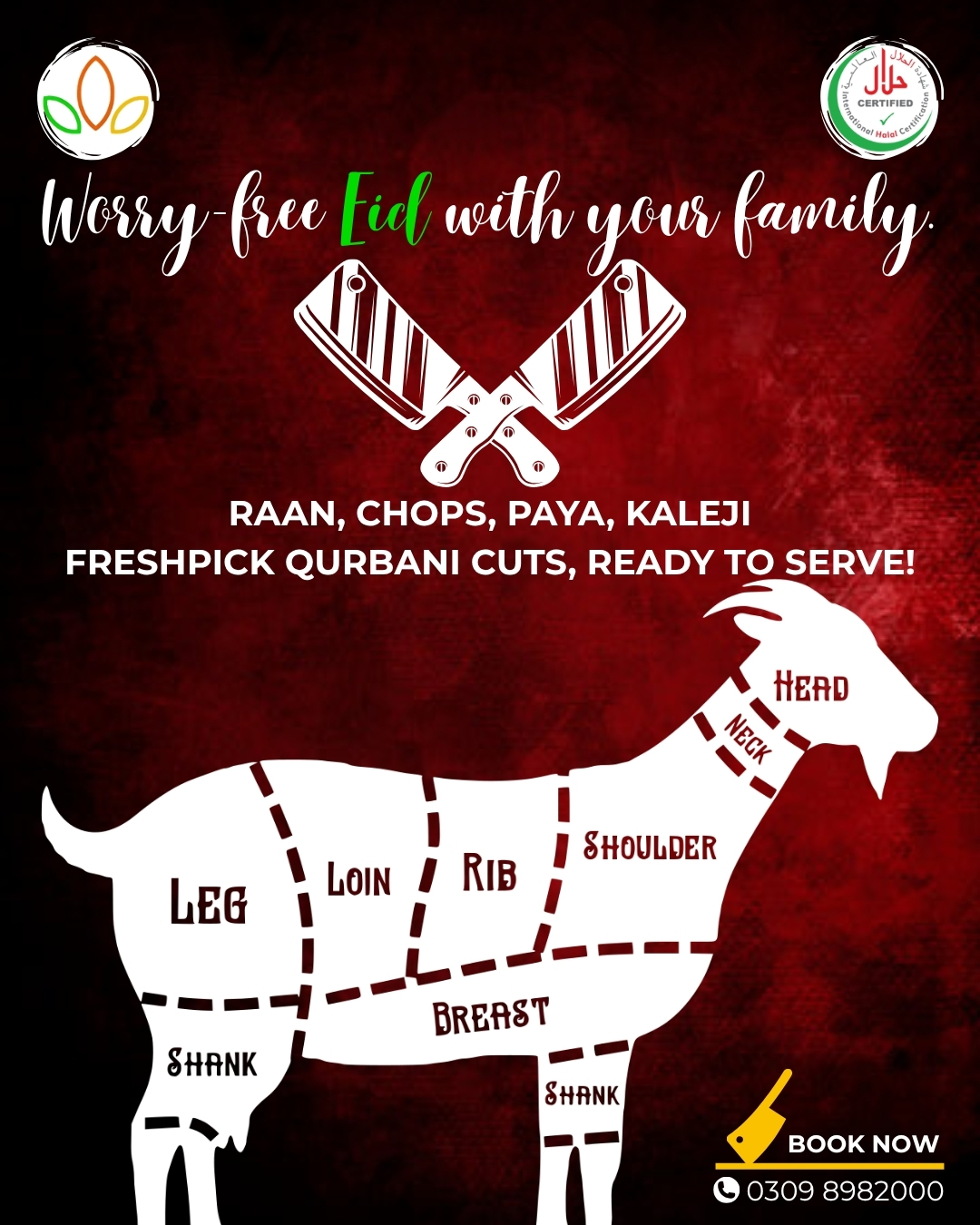 🎉 Celebrate a Worry-free Eid with Freshpick’s Qurbani Cuts! 🐐 Celebrate Eid…