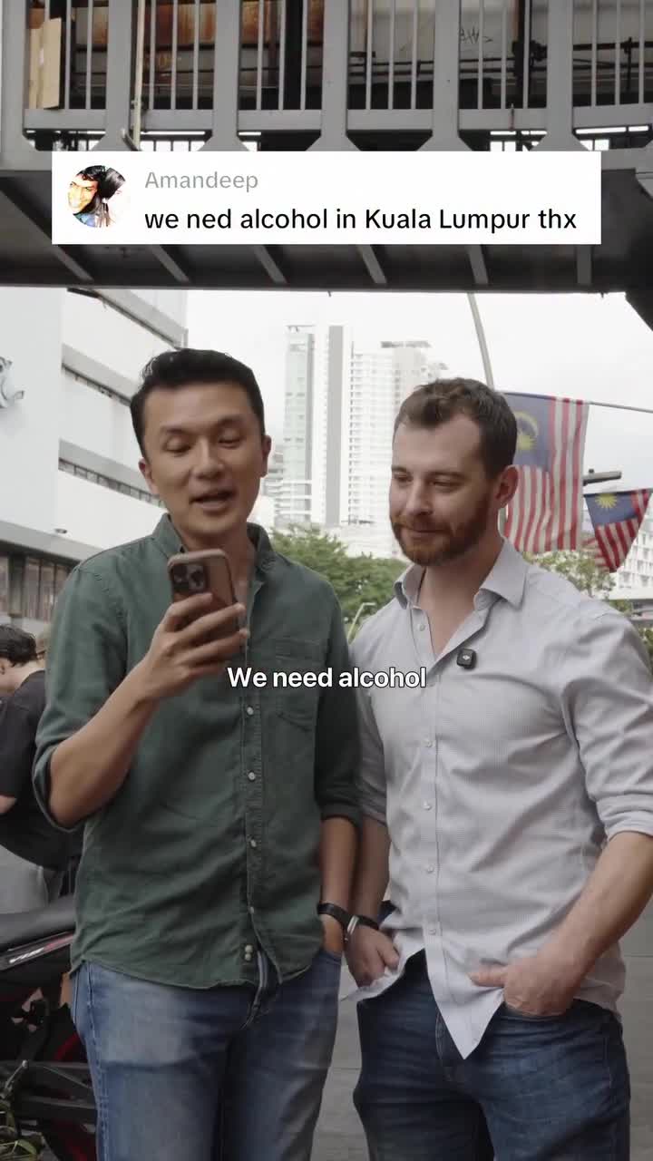 Serving alcohol in KL? 👀 We’ll stick to serving amazing halal food and…