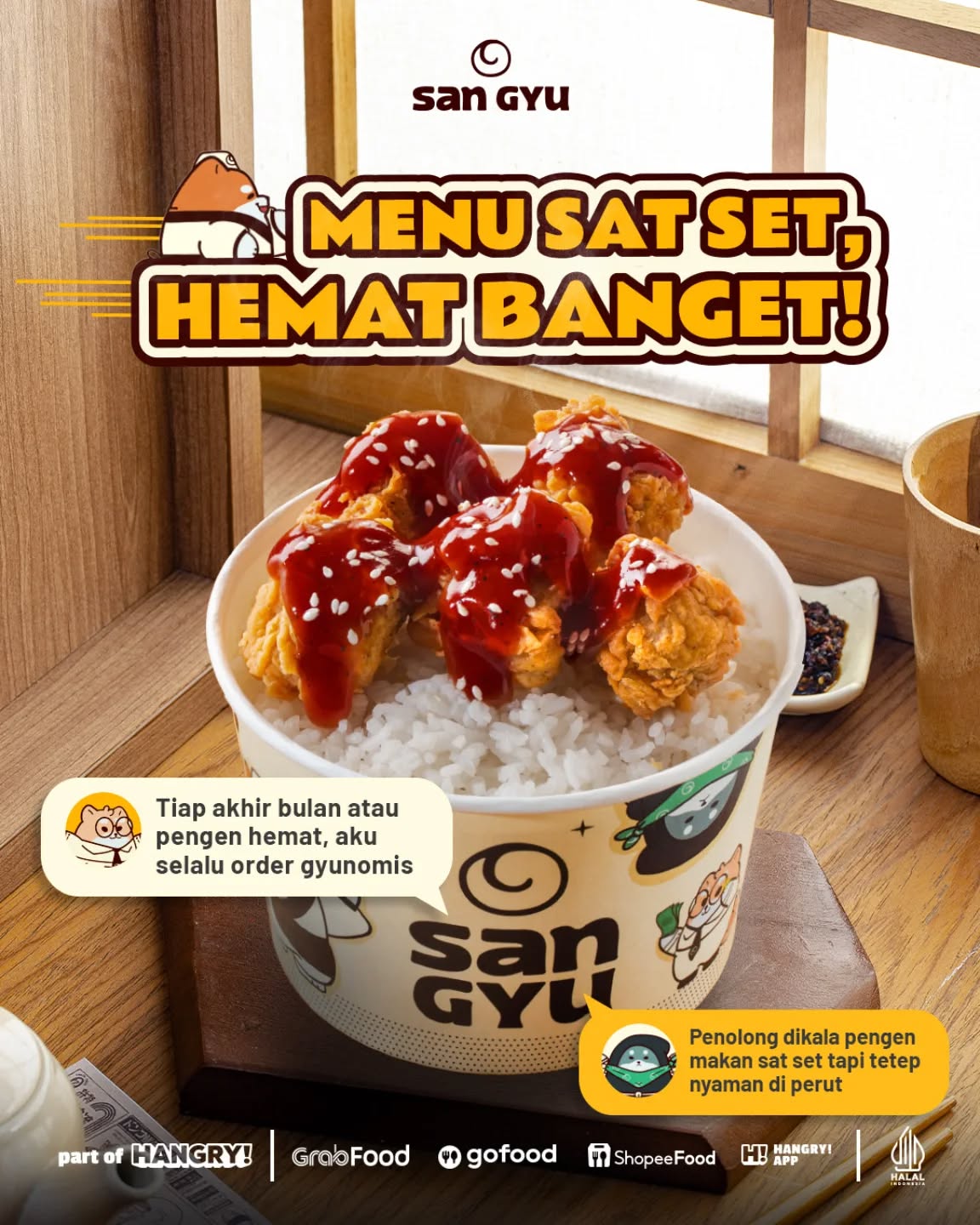 Penolong buat yang lagi berhemat tapi tetep pengen makan enak💸 Order Now! 📍…