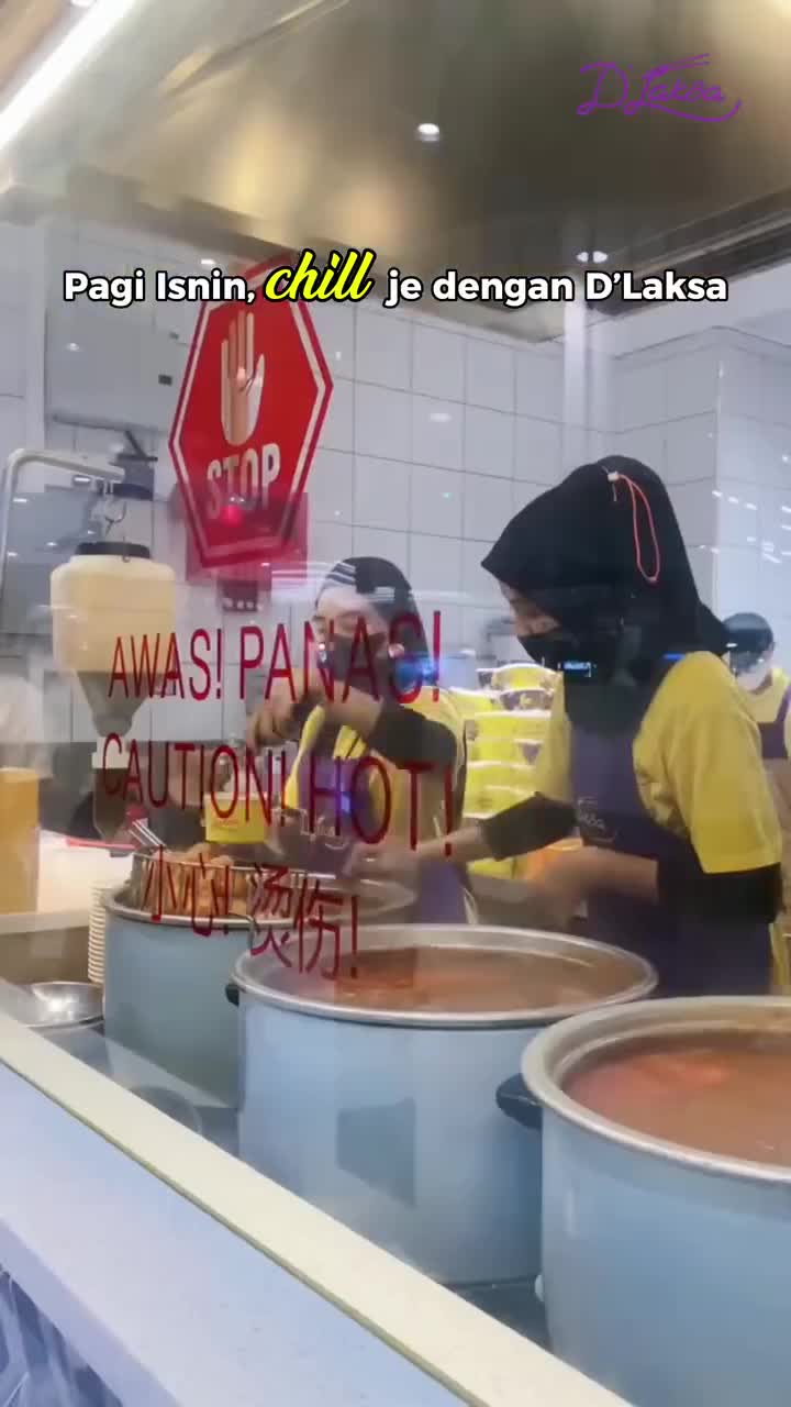 Pagi Isnin, chill je dengan D’Laksa Mulakan hari korang dengan semangkuk…