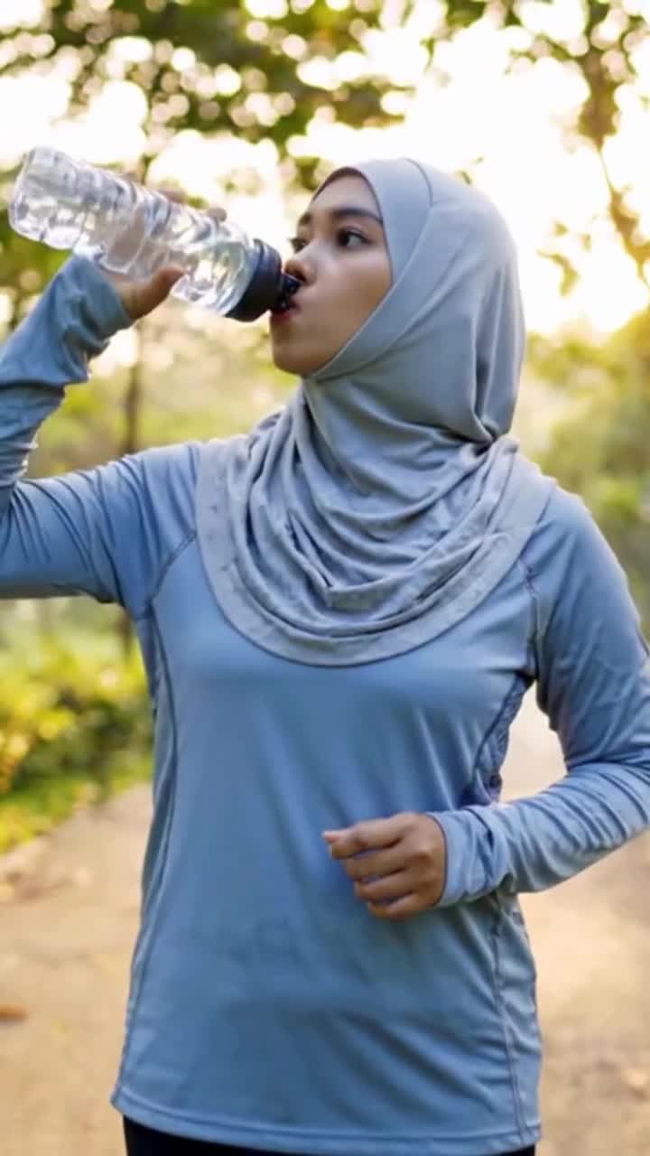 🌅 Subuh prayer. A glass of warm water. Bismillah. This is how we start every…