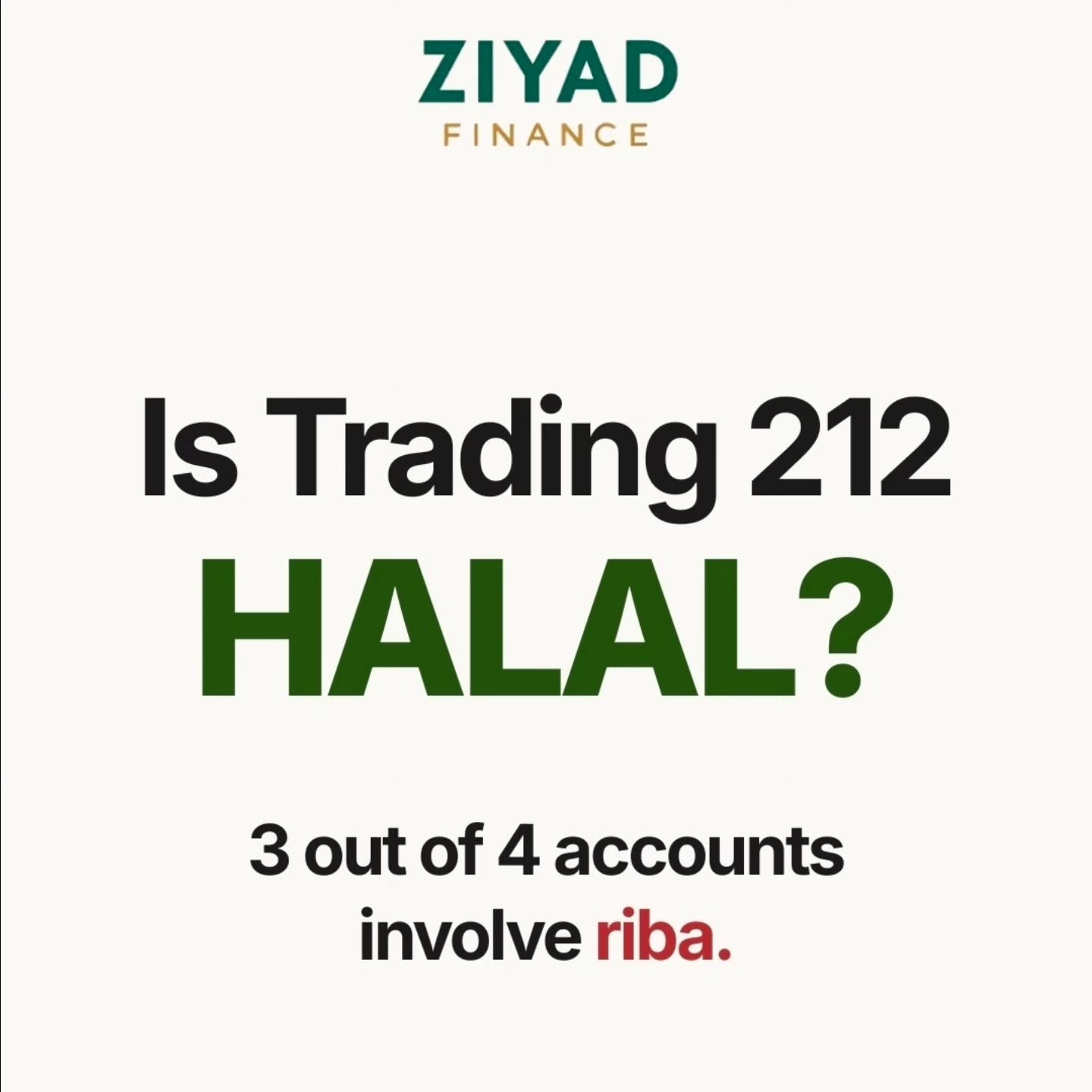 Most people using Trading212 don’t realise 3 of the 4 accounts involve riba…