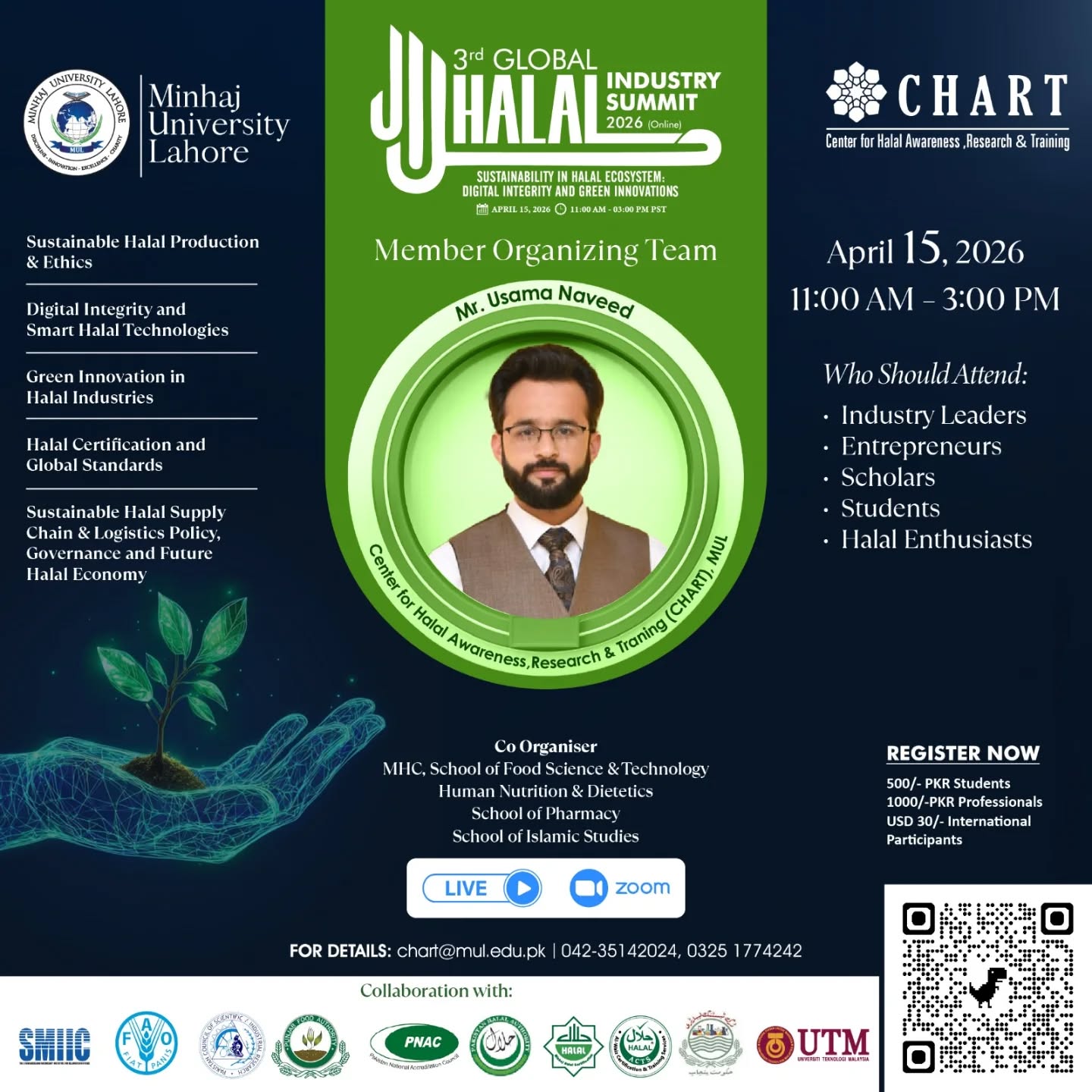 Organizing Team – 3rd Global Halal Industry Summit 2026 The Centre for Halal…