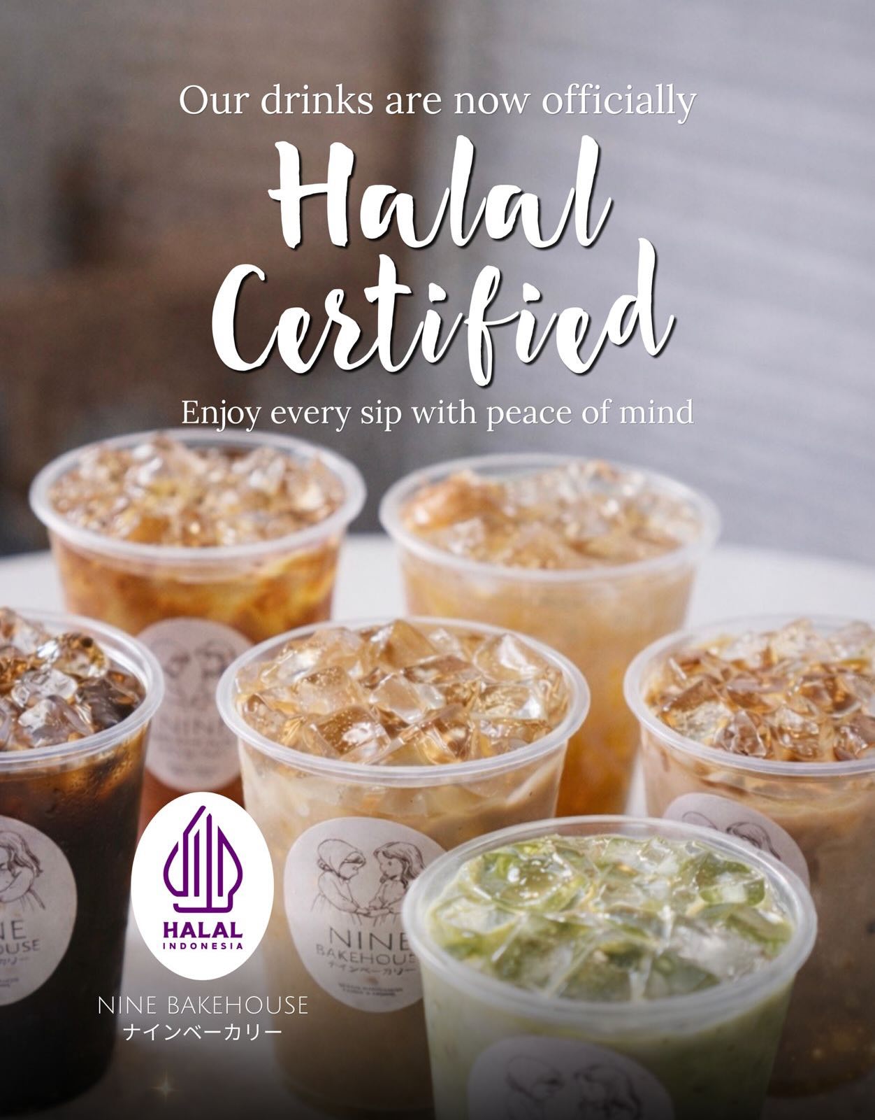 We’re happy to share that our drinks are now officially Halal Certified 🤍✨…