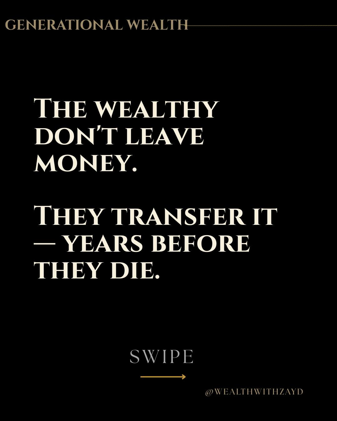 Leaving money in your will is the most expensive way to give it to your…