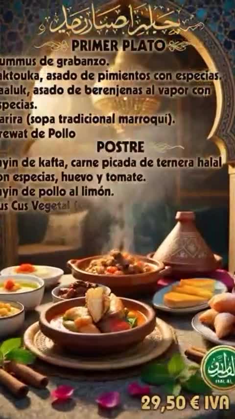 #halalbarcelona #halalmarrakech #restaurantehalal #comidahalal #halalfood