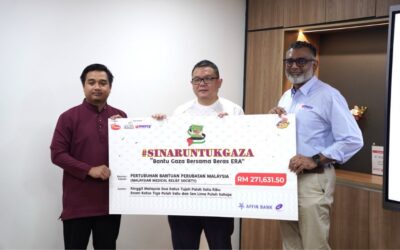 Lebih RM270,000 diraih untuk Gaza melalui kempen CSR Jasmine Food