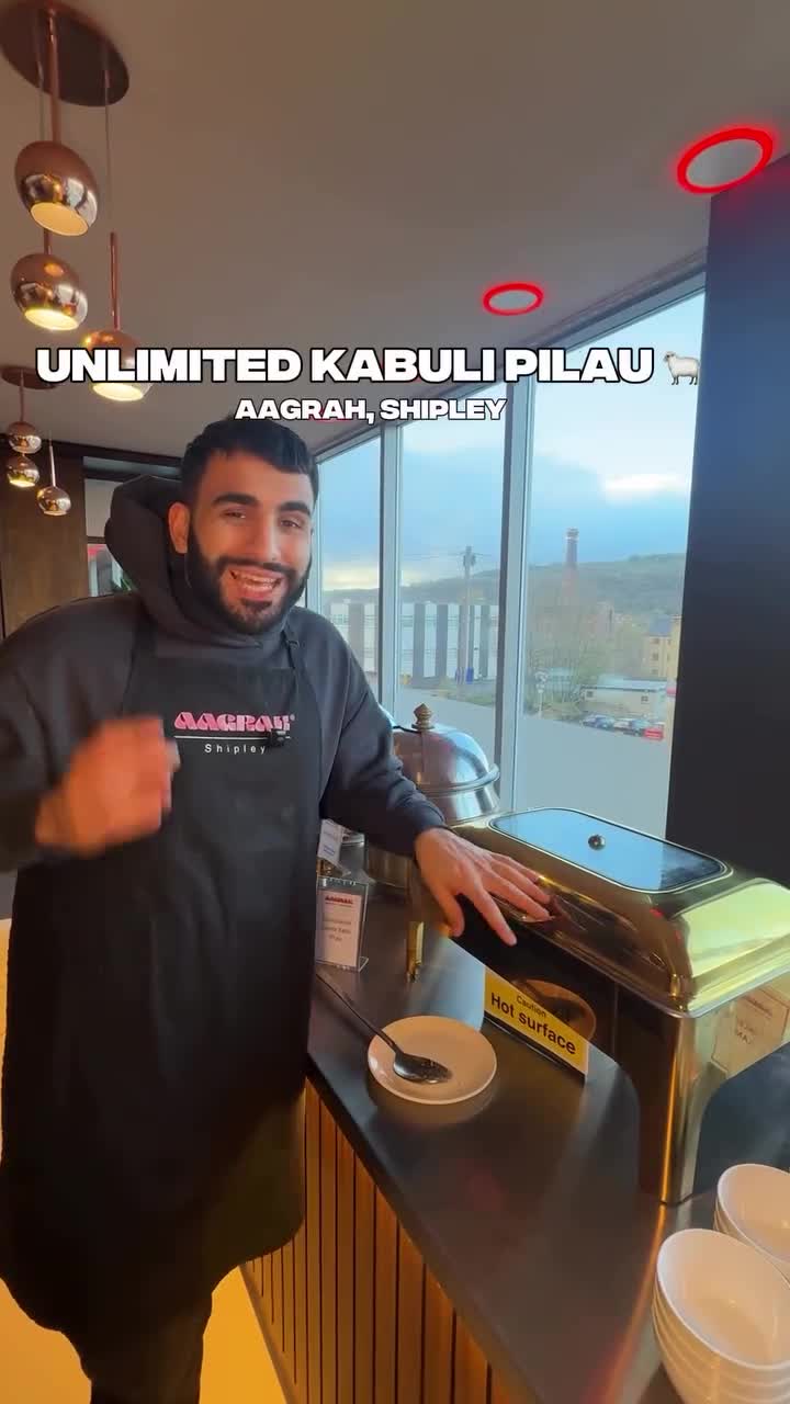 Unlimited Kabuli pilau… yeah this one’s dangerous 😮‍🔥 Sweet, savoury, proper…