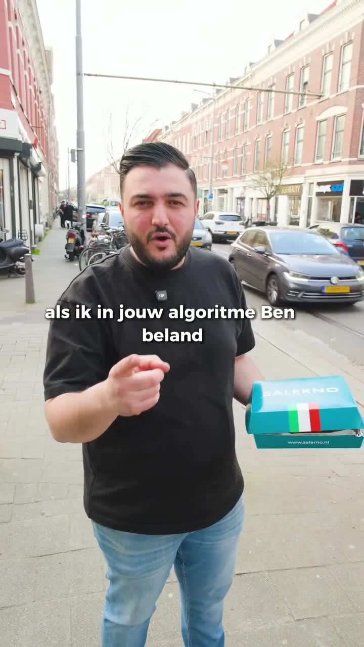 Als ik in jouw algoritme ben beland, heb je geluk. Anders had je deze combi…
