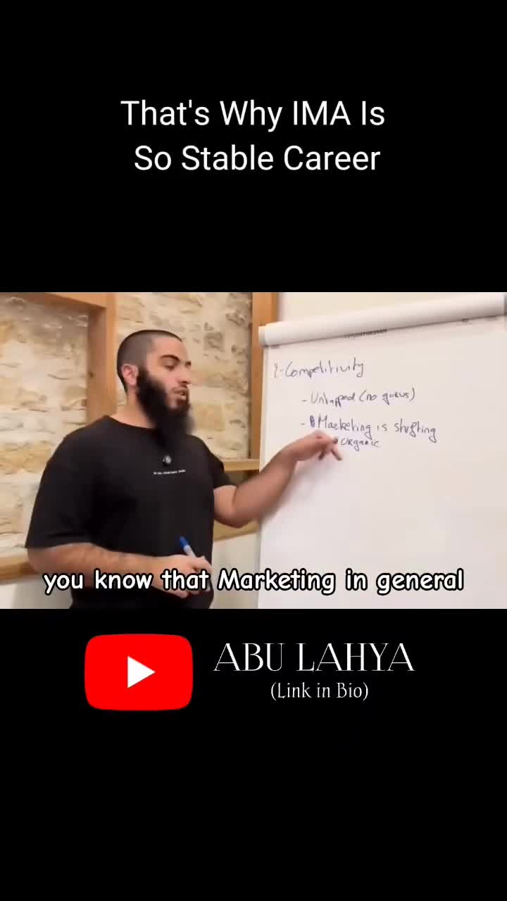 Halal income is not a myth. Abu Lahya built it and shows you how. Link in bio…