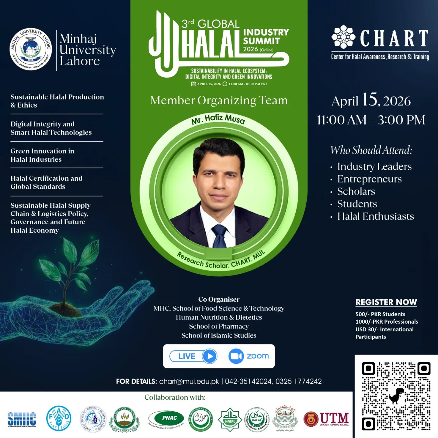 Organizing Team – 3rd Global Halal Industry Summit 2026 The Centre for Halal…