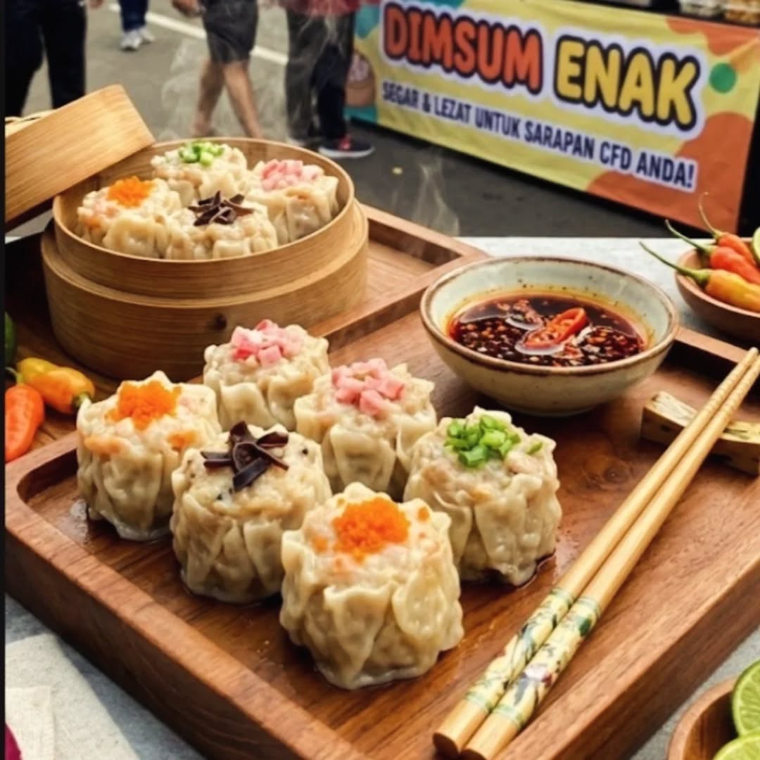 Bismillah. DIMSUM ENAK (Premium) by KITA NYEMIL ♡ 95% full daging ♡ Gluten…