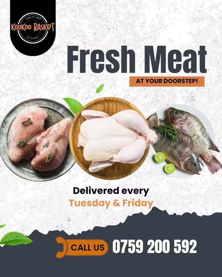 From tender chicken to fish — enjoy top-quality, farm-fresh meat delivered…