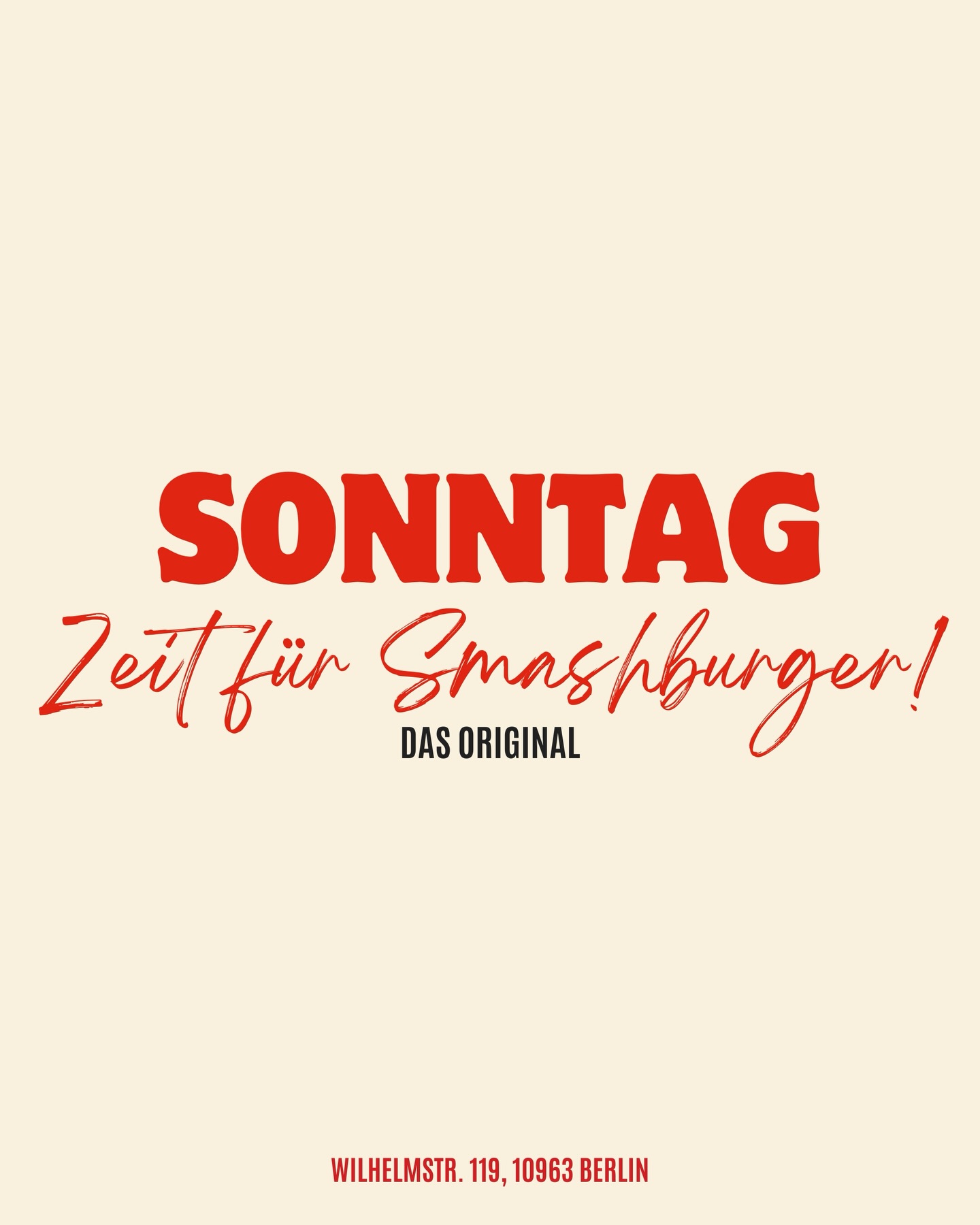 Sonntag = Smashburger-Time! 🍔🔥 Perfekt für deinen Cheatday – hier bei…