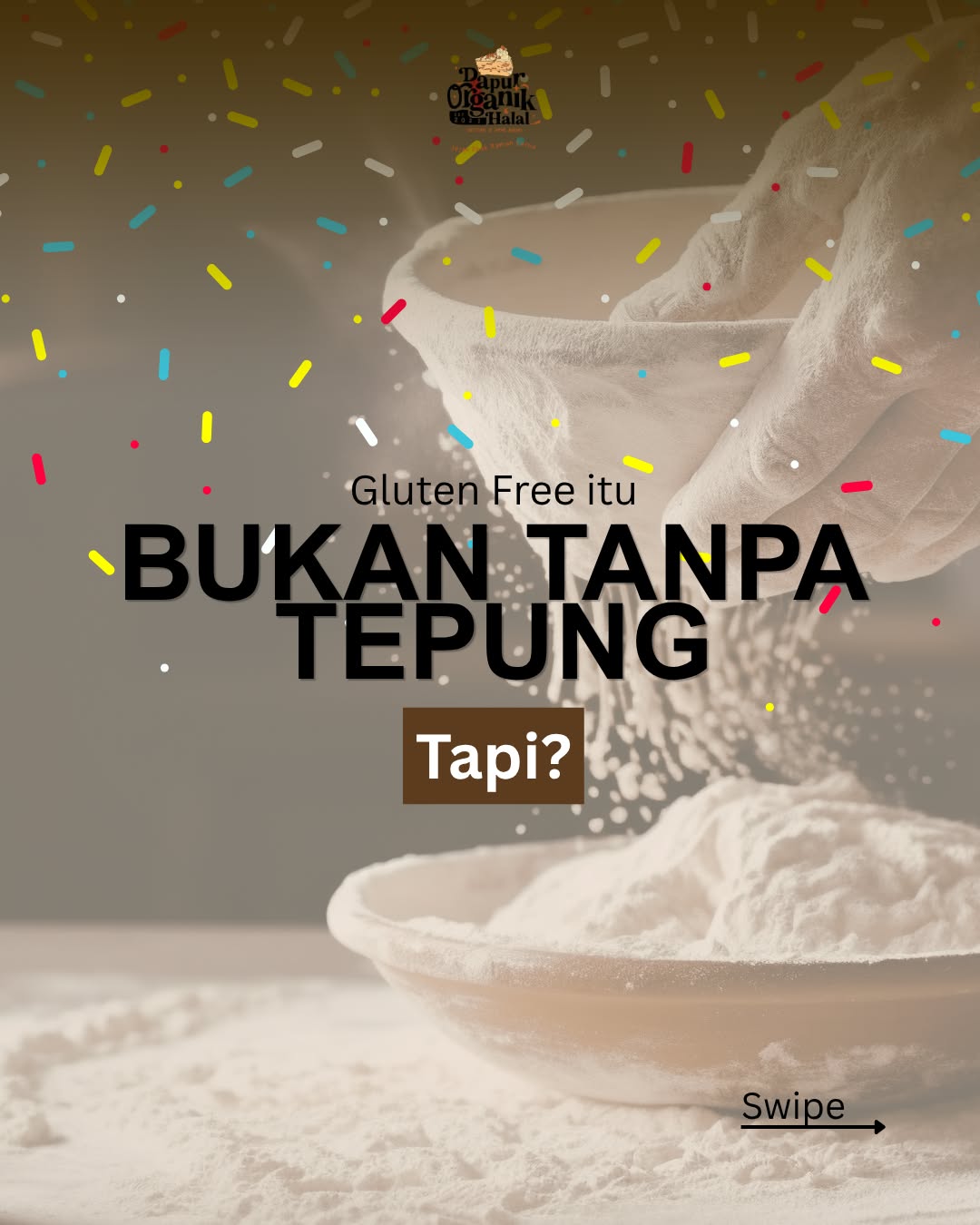 Mungkin masih banyak yang kira kalau gluten free itu tanpa tepung. Padahal…