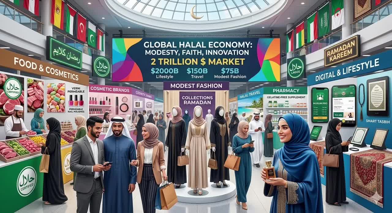 ​🌙 BUSINESS & SPIRITUALITÉ : L’ASCENSION FULGURANTE DE L’ÉCONOMIE HALAL ​Si le…