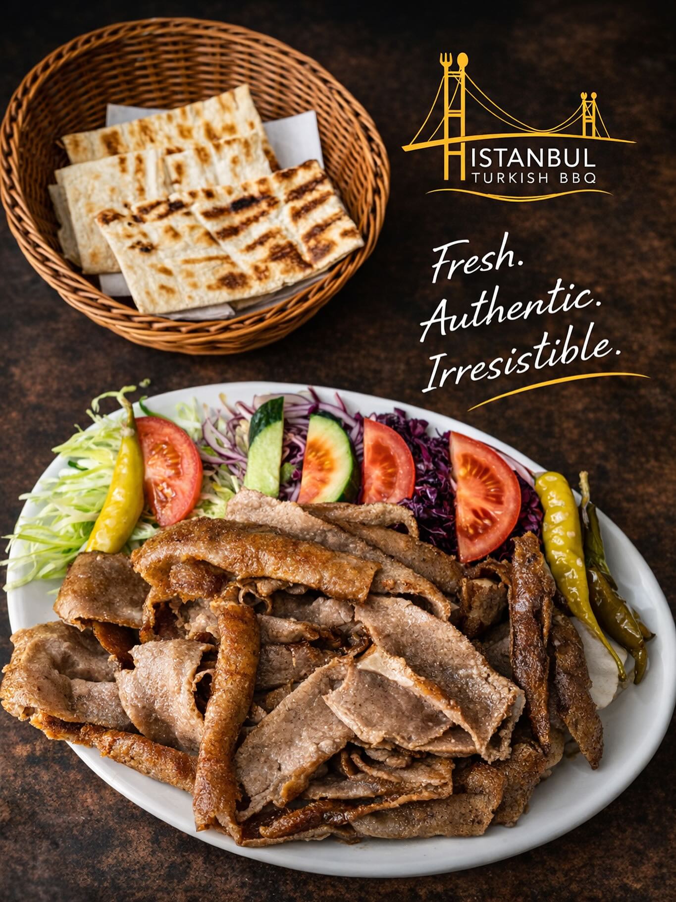 Freshly sliced. Served hot 🔥 Authentic Turkish doner, made the right way 🇹🇷…