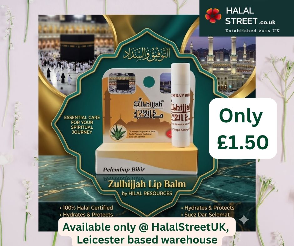 Crack on with chapped lips no more, loves! 🌟 Our Zulhijjah Lip Balm by Hilal…