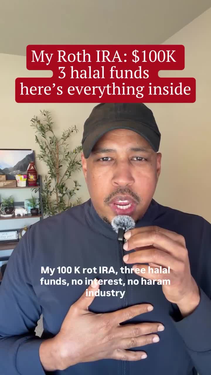 A: My Roth IRA Hit $100K — Here’s My Exact 3-Fund Halal Portfolio B: $100K Roth…