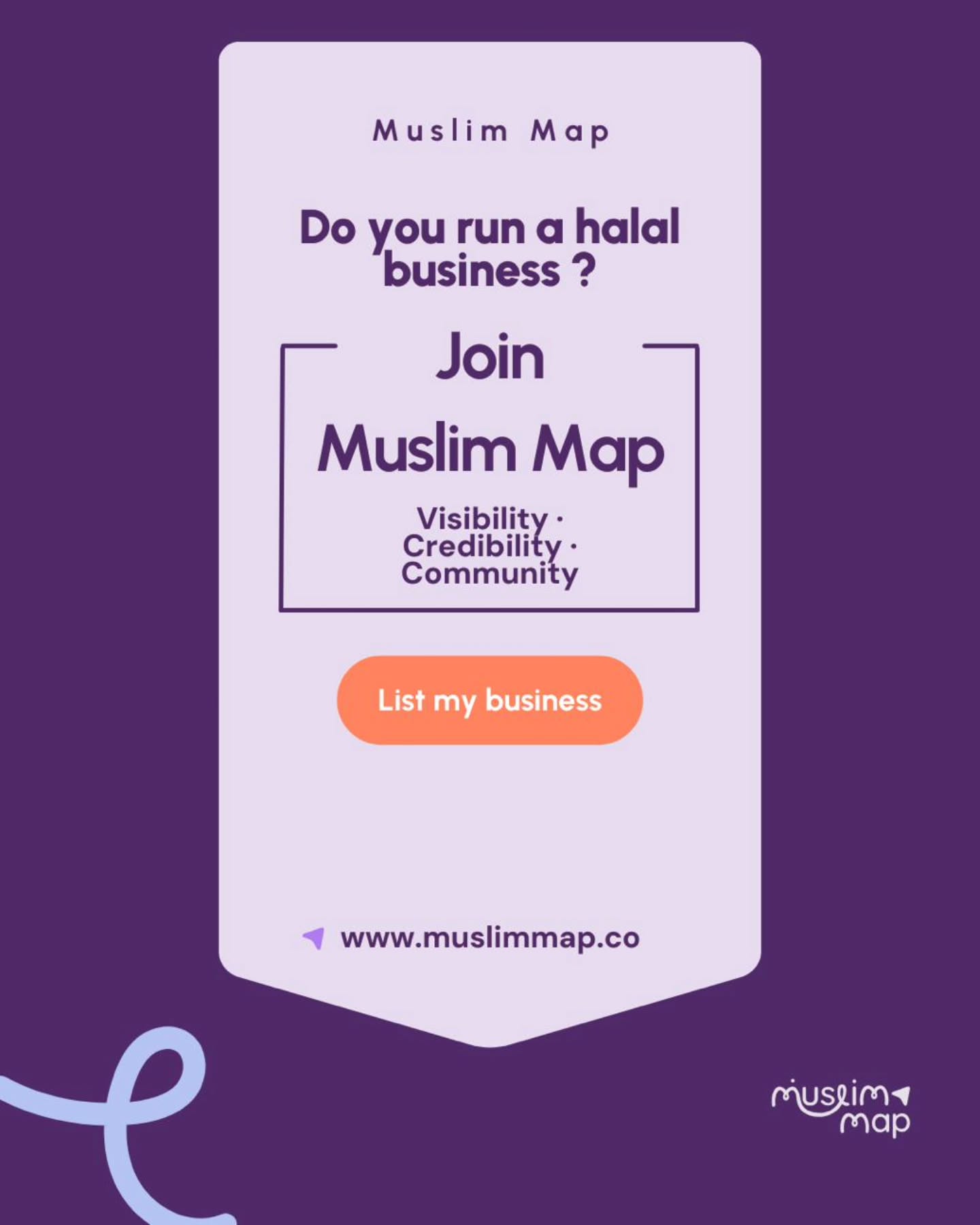 Do you run a certified halal business? 📣 ✅ Visibility to millions of Muslims ✅…