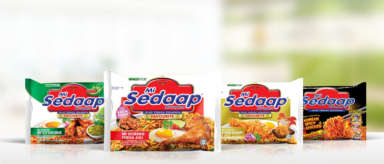Mi Sedaap Goreng product lineup