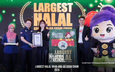 Empire Sushi catat rekod MBOR, miliki 133 premis halal Grab-and-Go